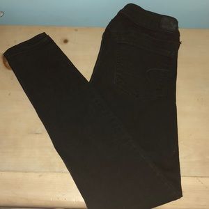 Black American Eagle Jeggings